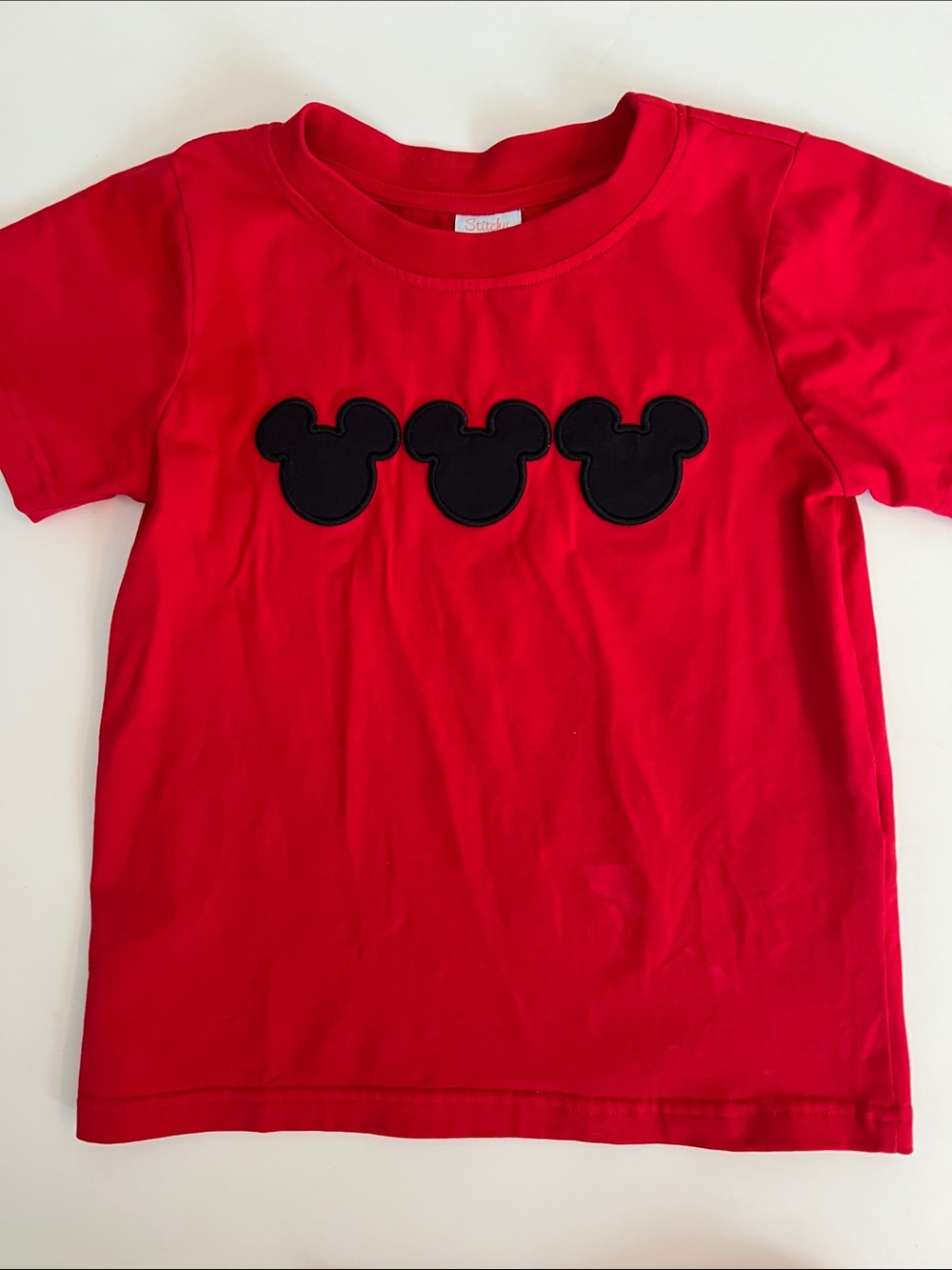 LOT! Two Shorts Mickey Disney Outfits from Stitchy Fish! 4T - Picture 3 of 10